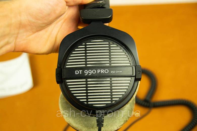 Навушники, професійні, Beyerdynamic, DT 990 Pro, 250 Ом, з Німеччини - фото фото фото 5