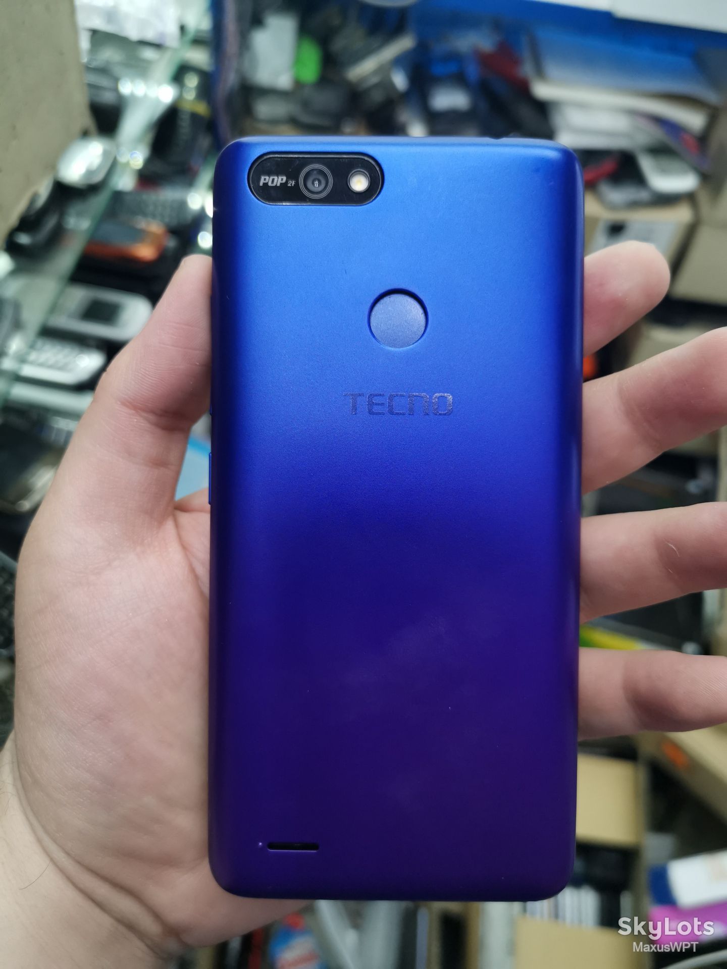 #105 Sklad Tecno POP2F B1F blue - фото фото фото 1