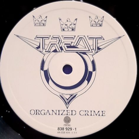 Treat - Organized Crime - 1989.  (LP). 12. Vinyl. Пластинка. Germany. - фото фото фото 5