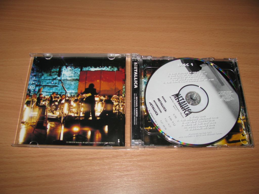 METALLICA - S &amp; M   (1999 Elektra 2CD 1st press,USA) - фото фото фото 2
