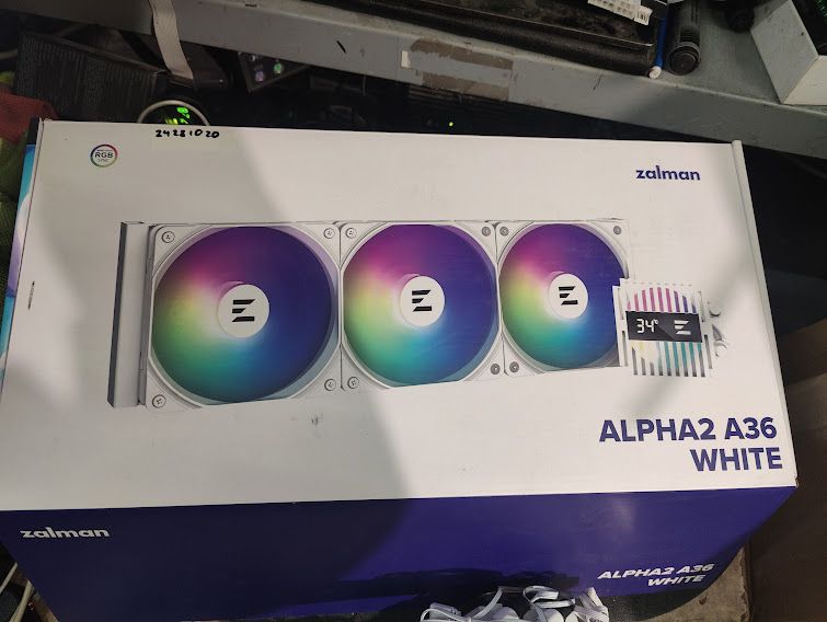 Система водяного охлаждения Zalman Alpha2 A36 White № 24281020 - фото фото фото 2