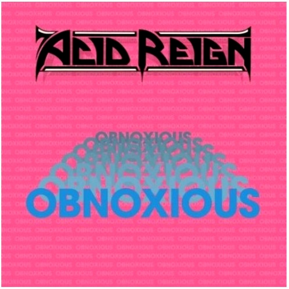 Acid Reign - Obnoxious - 1990.  (LP). 12. Colour Vinyl. Пластинка. England. S/S. - фото фото фото 0