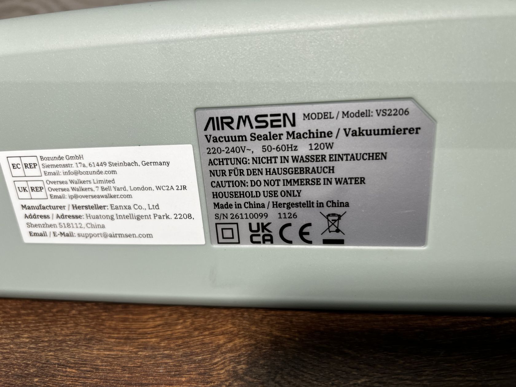 Лот  № 880. [Вакууматор 6 в 1] • [З Німеччини] - фото фото фото 7