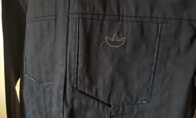 Эксклюзивная черная рубашка adidas - фото фото фото 1