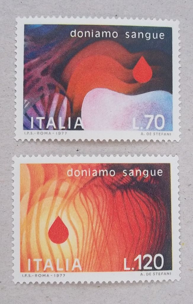 Италия 1977 г - донорство - фото фото фото 0