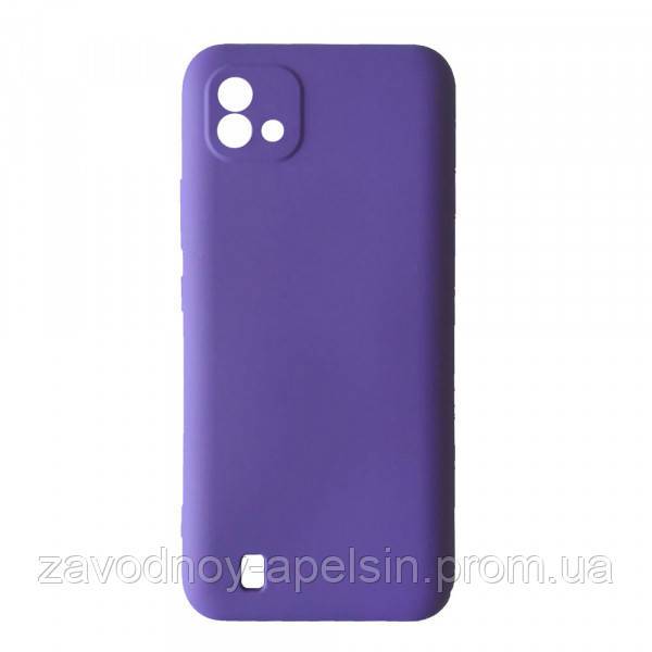 Realme C11 Чехол лиловый Colorful (lilac) - фото фото фото 0