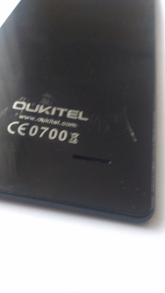 Кришка задня для Oukitel C4 чорна - фото фото фото 2