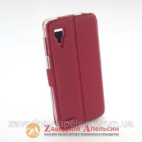 Чехол книга Lenovo P780 Smart Case red - фото фото фото 1