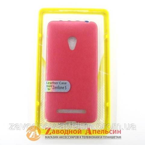 Asus Zenfone 5 чехол накладка кожа - фото фото фото 1