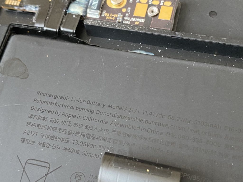 Топкейс для ноутбука Apple MacBook Pro A2159 Original - фото фото фото 5