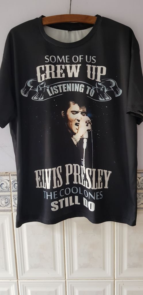 Футболка "Elvis Presley"  (100% polyester, 2XL) - фото фото фото 0