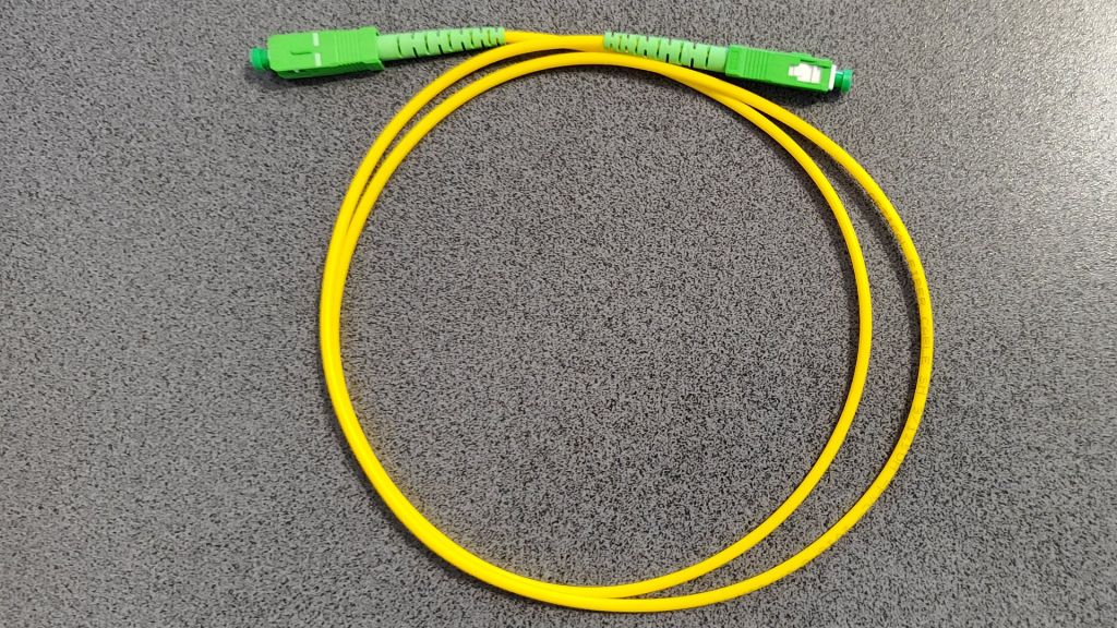 Оптичний патч-корд SC/APC-SC/АPC, LSZH, 3.0mm, 1m Green Conector   (10шт.) - фото фото фото 0
