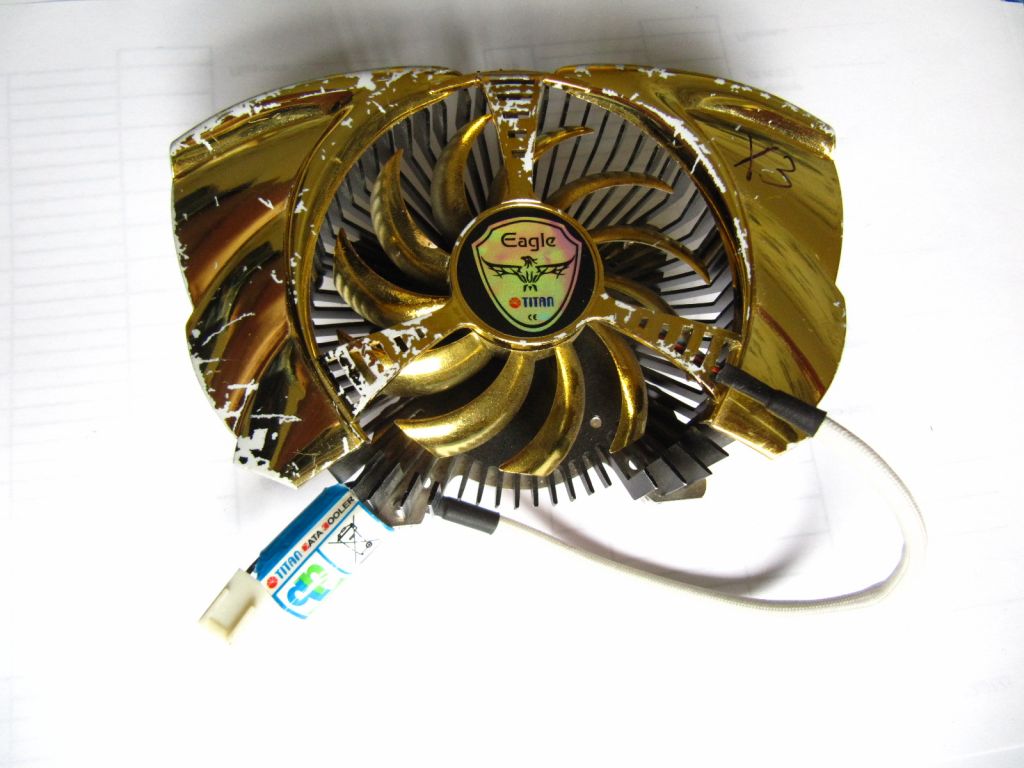 Мідний кулер для відеокарт Titan Eagle TTC-CSC82TB    (DIY) - фото фото фото 2