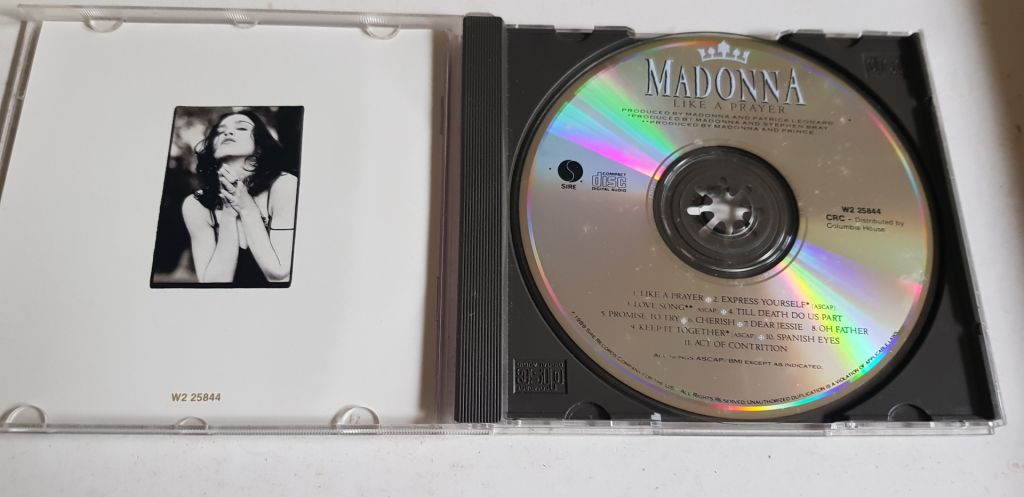 Madonna Like A Prayer CD фірмовий - фото фото фото 2