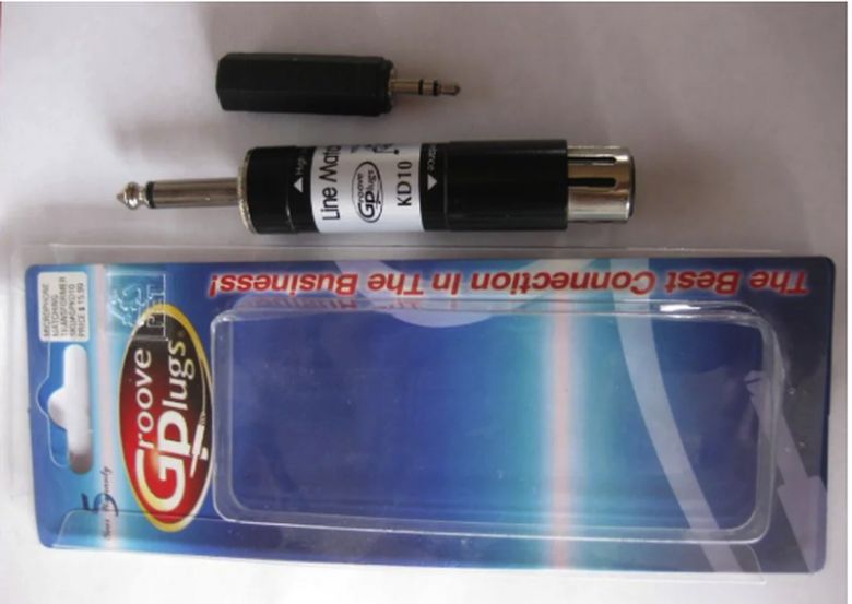 Адаптер трансформатор для XLR мікрофона Groove Plugs KD10 - фото фото фото 0