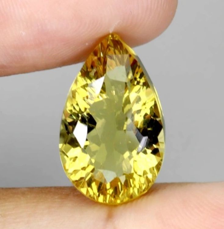 7.2ct Натуральный Цитрин. - фото фото фото 0