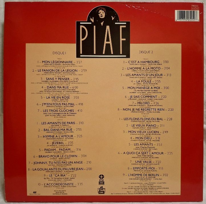 Edith Piaf - Piaf 25e Anniversaire - 1935-63.  (2LP). 12. Vinyl. Пластинки. France. - фото фото фото 2