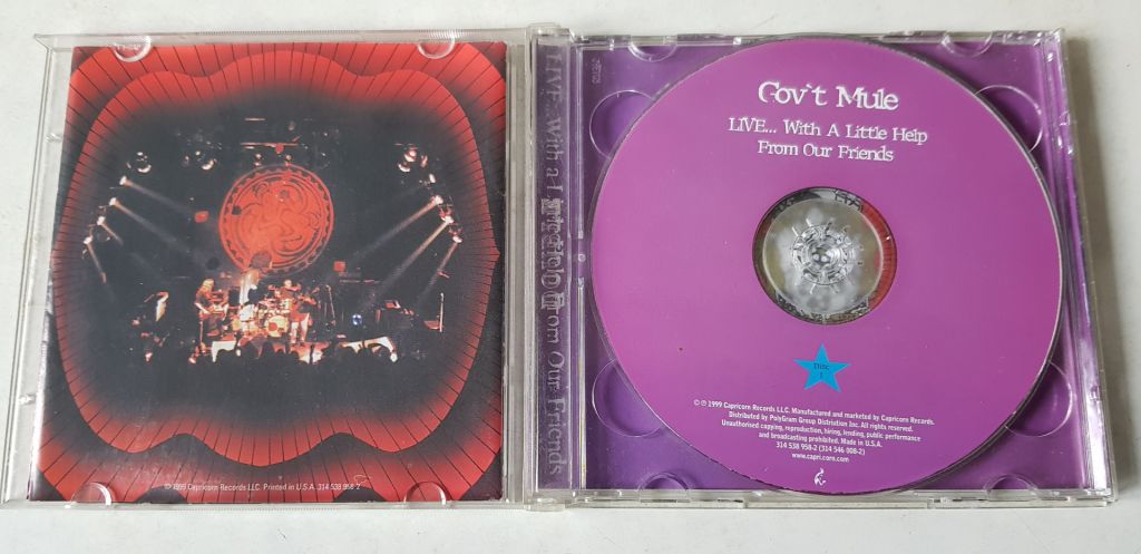 Gov't Mule Live... With A Little Help From Our Friends 2CD - фото фото фото 2