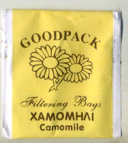 пакетик от чая Kamile Camomile ромашка - фото фото фото 0