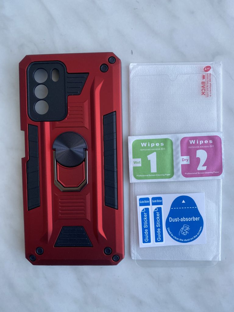 Чехол-бампер с кольцом-держателем для смартфона ZTE Blade V40 Vita - фото фото фото 2