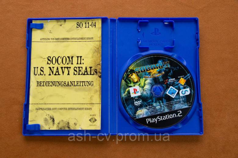 Диск для Playstation 2, гра SOCOM II US Navy Seals - фото фото фото 5