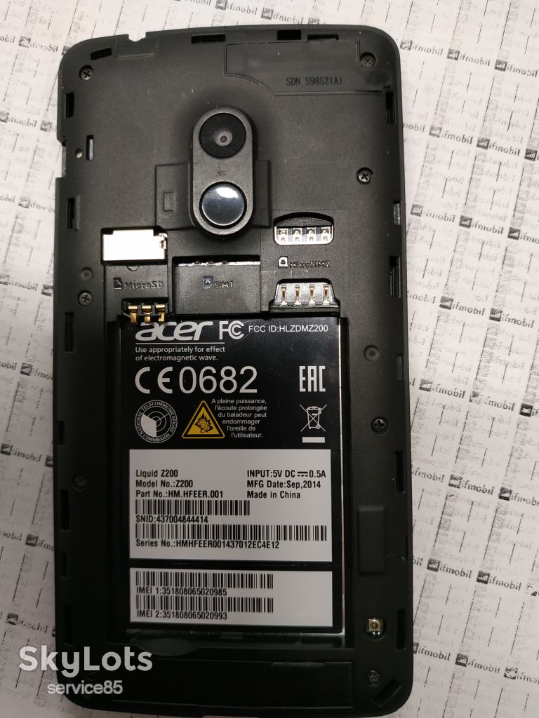 Acer Liquid Z200 на запчастини - фото фото фото 0