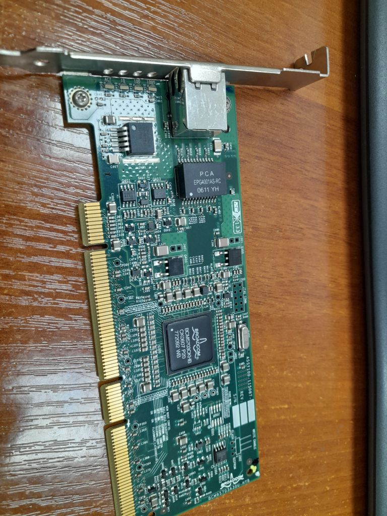 Мережевий Ethernet Adapter Broadcom 1Gb/s PCI-X 133 - фото фото фото 0
