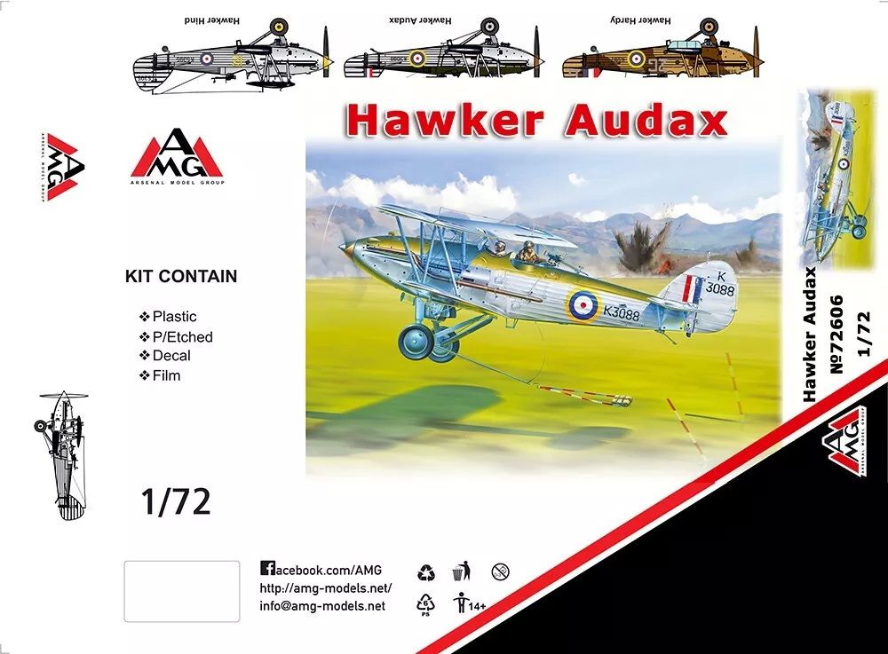 AMG 72606 Hawker Audax 1/72 - фото фото фото 0