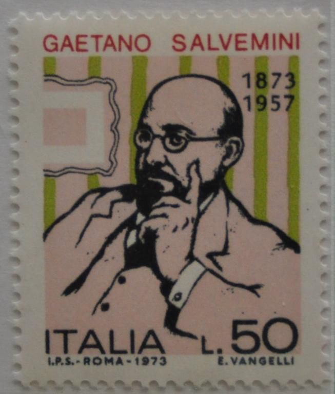 Италия Сальвемини история политика  1973 MNH - фото фото фото 0