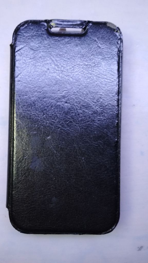 Чехол-книжка на Lenovo A390T черный - фото фото фото 2
