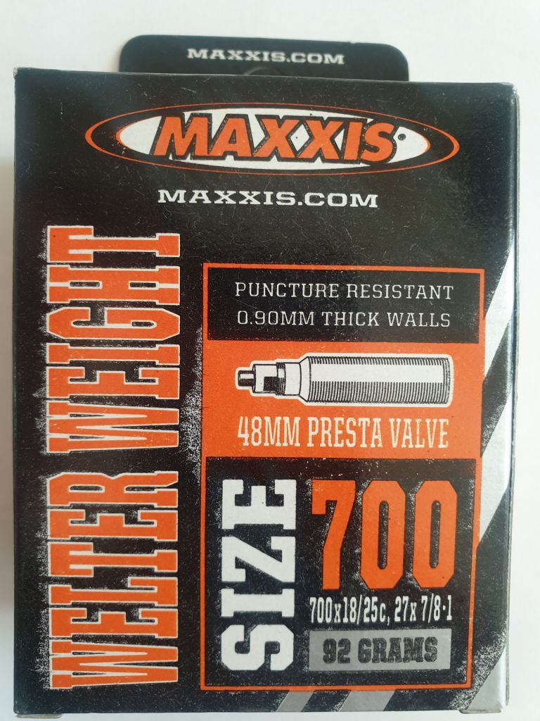 Велоkамера Maxxis 700 PRESTA 700x18-25 L-60мм, 48мм, 36мм - фото фото фото 0