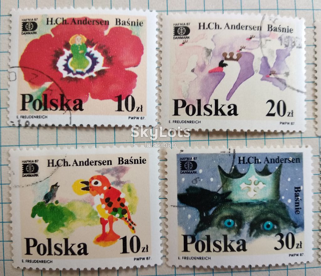 Польша 1987г. сказки Г.Х.Андерсена - фото фото фото 1