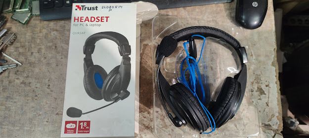 Наушники Trust Quasar Headset 21661 № 24080514 - фото фото фото 0