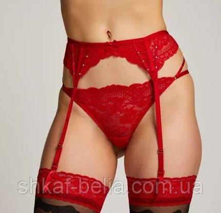 Пояс для чулок 46-48 М р Hunkemoller - фото фото фото 1