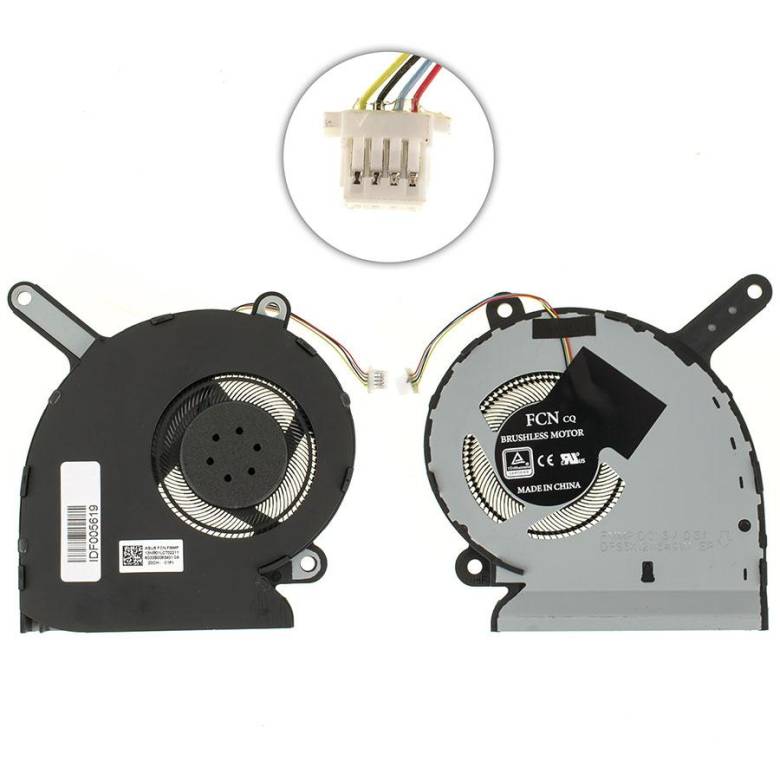 Оригинальный вентилятор для ноутбука ASUS G531GT (GPU FAN), (13NR01L0T02011) (Кулер) - фото фото фото 0