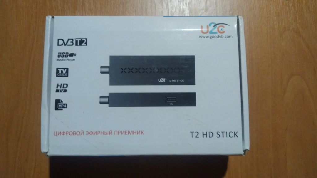 Приставка тюнер GoodTV T2 HD Stick - фото фото фото 0