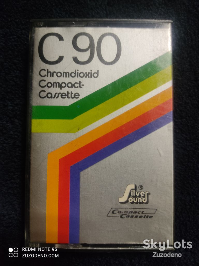 S/F Аудио кассета SILVER SOUND C90 Chromdioxid - фото фото фото 0