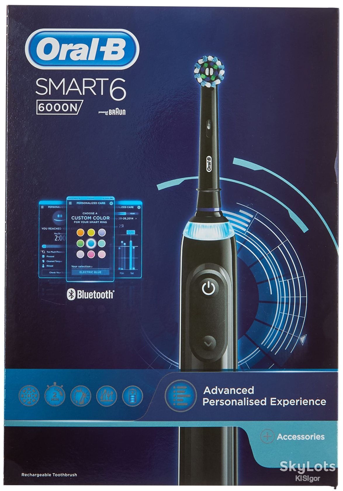 Електрична зубна щітка Oral-B Smart 6 6000N *80717 - фото фото фото 0