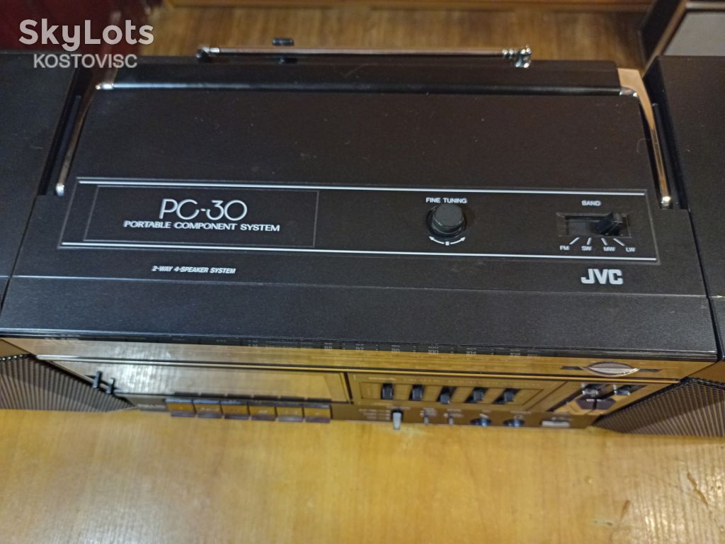 Магнитола "JVC PC-30" 1986 год. - фото фото фото 7