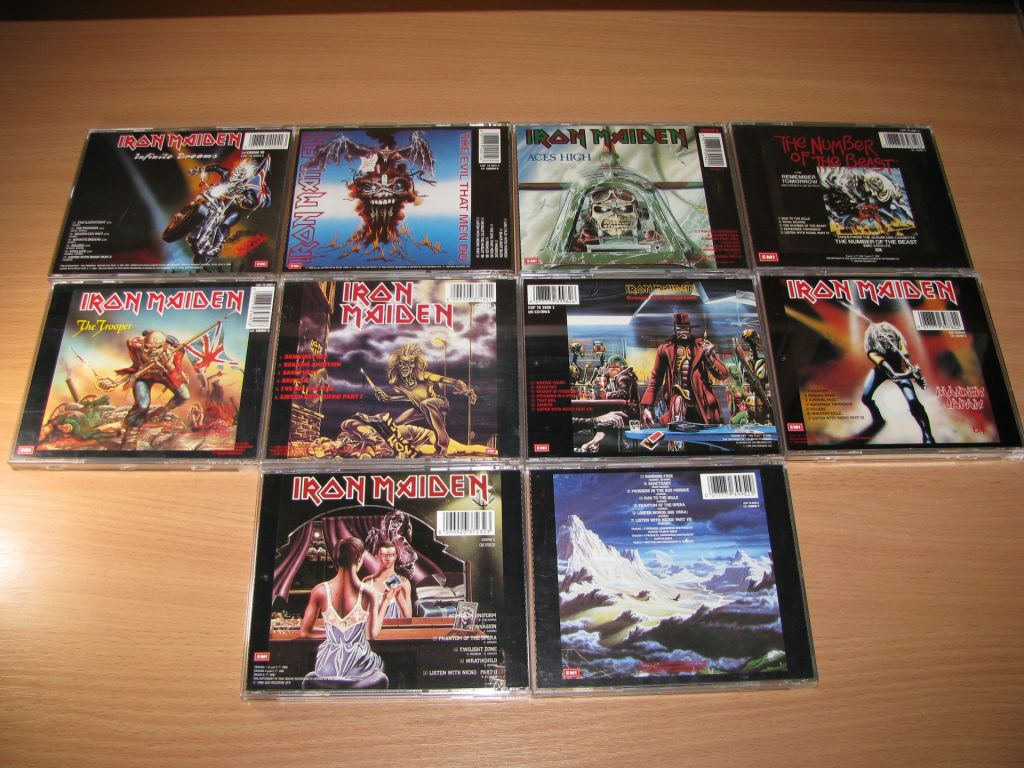 IRON MAIDEN - The First Ten Years   (1990 EMI 10 CD) - фото фото фото 1