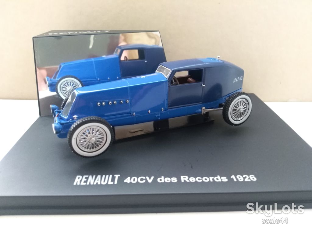 Renault 40 CV des Records 1926.Universal hobbies.1/43 - фото фото фото 1