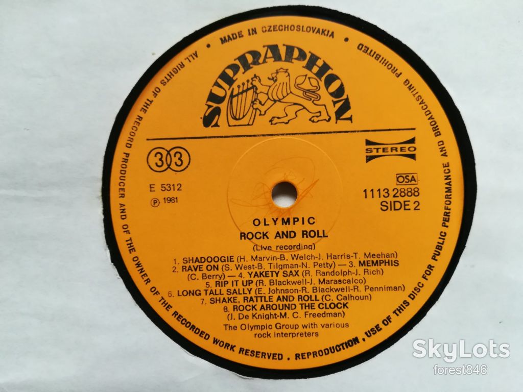 Olympic-Rock and roll  (5)-Ex., Чехословакия - фото фото фото 4