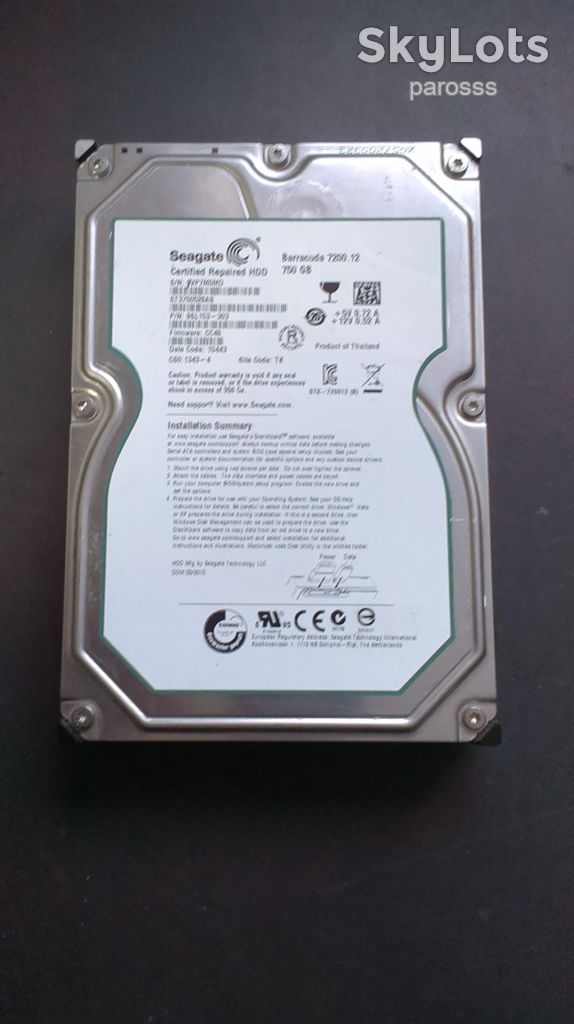 2136 - Жорсткий диск 750Gb Seagate - фото фото фото 0