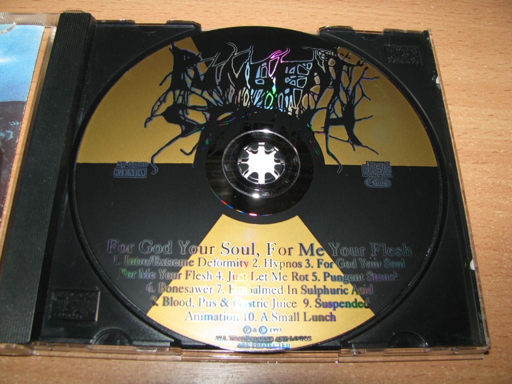 PUNGENT STENCH - For God Your Soul  (1993 Nuclear Blast Germany) - фото фото фото 2