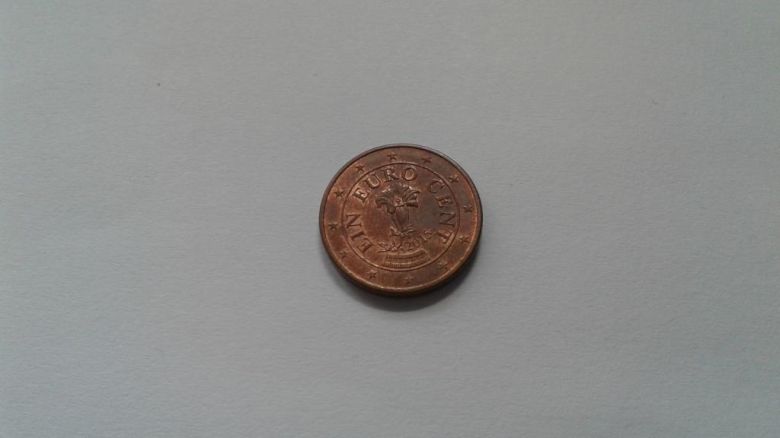 Австрия. 1 евроцент. 2015. - фото фото фото 1
