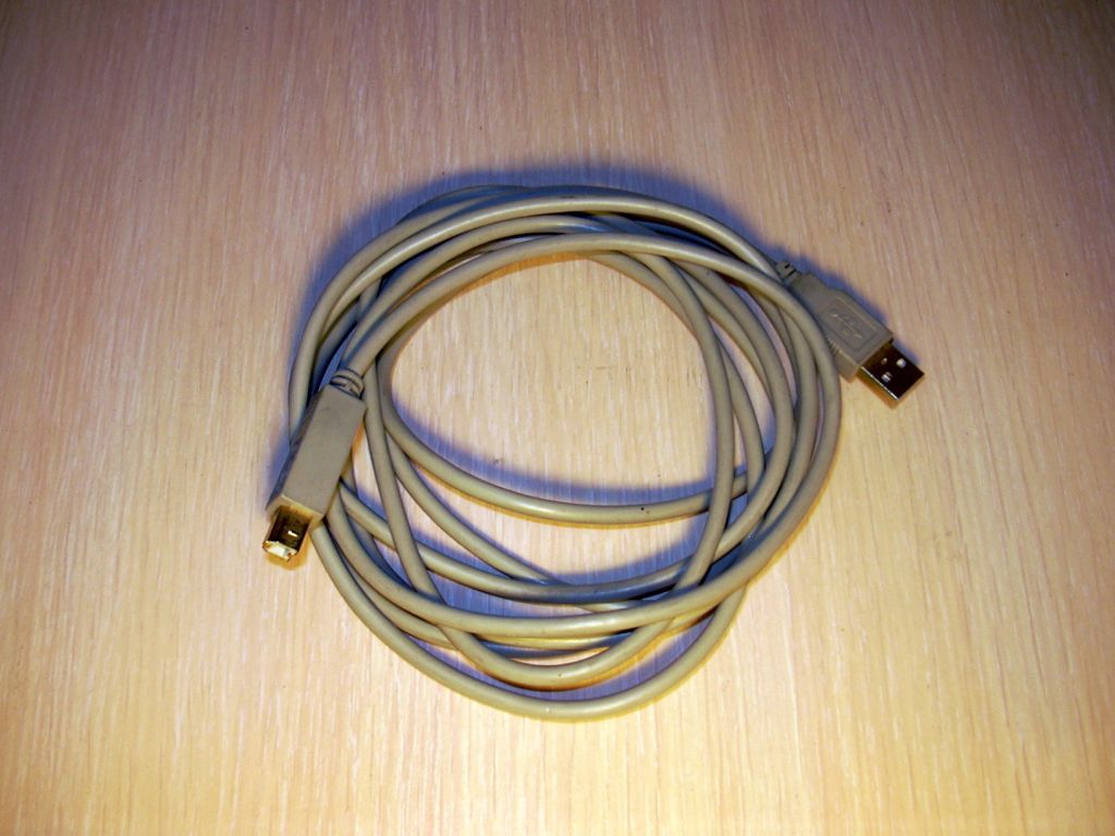 Интерфейсный кабель USB для принтера 2,9м. - фото фото фото 0