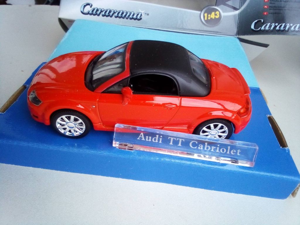Audi TT Cabriolet by Cararama 1:43 - фото фото фото 0