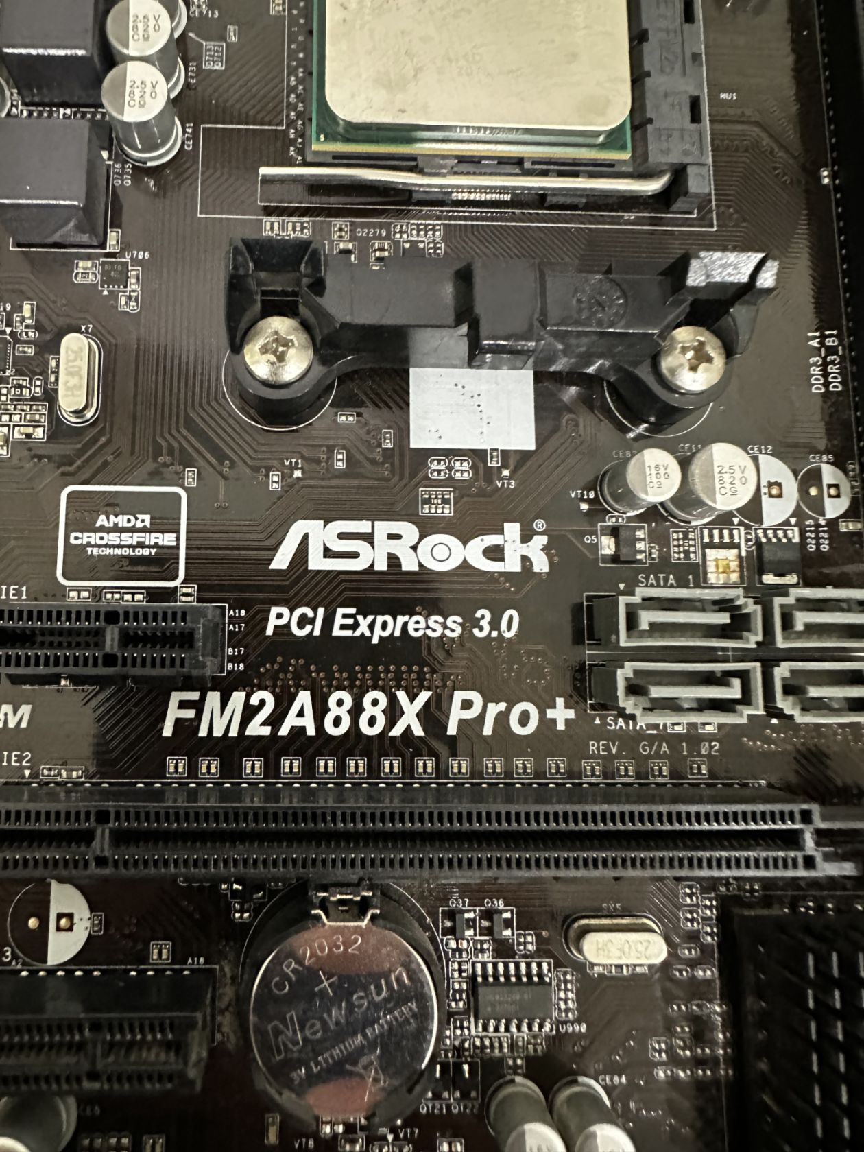 Материнська плата ASRock FM2A88X PRO+   (sFM2/FM2+ Процесор A8 6600 - фото фото фото 1