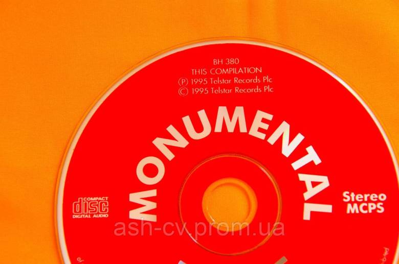 Музичний диск CD. MONUMENTAL DANCE - фото фото фото 1