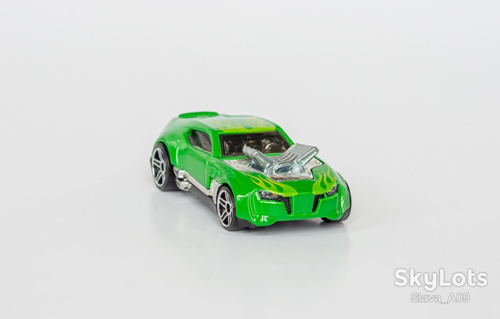 1:64 Twinduction 2010 green Hot Wheels #V0048 Malaysia - фото фото фото 3